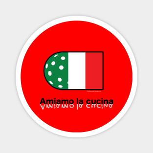 Italians Love Pickleball! Magnet